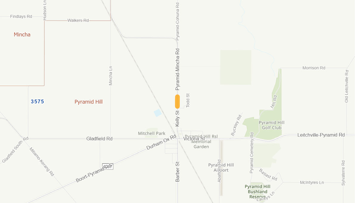 Kelly St, Pyramid Hill 06764116VICRTR Infrastructure Investment