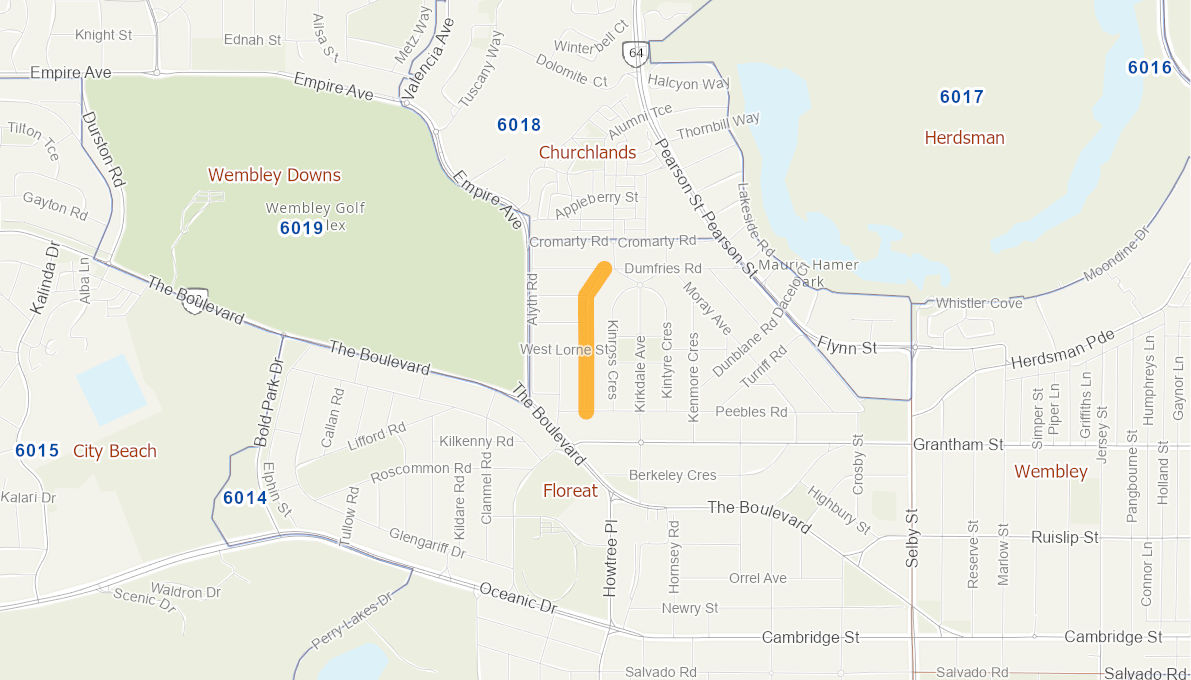 Kincardine Crescent, Floreat 09212917WARTR Infrastructure