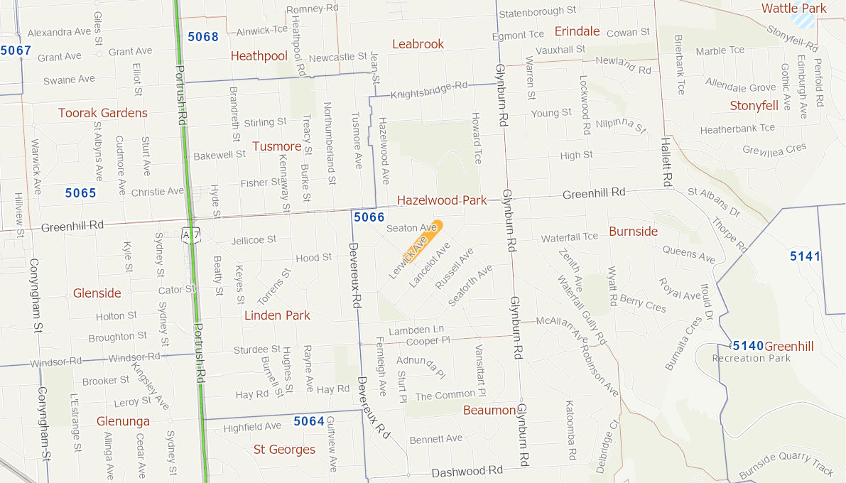 Lerwick Avenue, Hazelwood Park 09221117SARTR Infrastructure