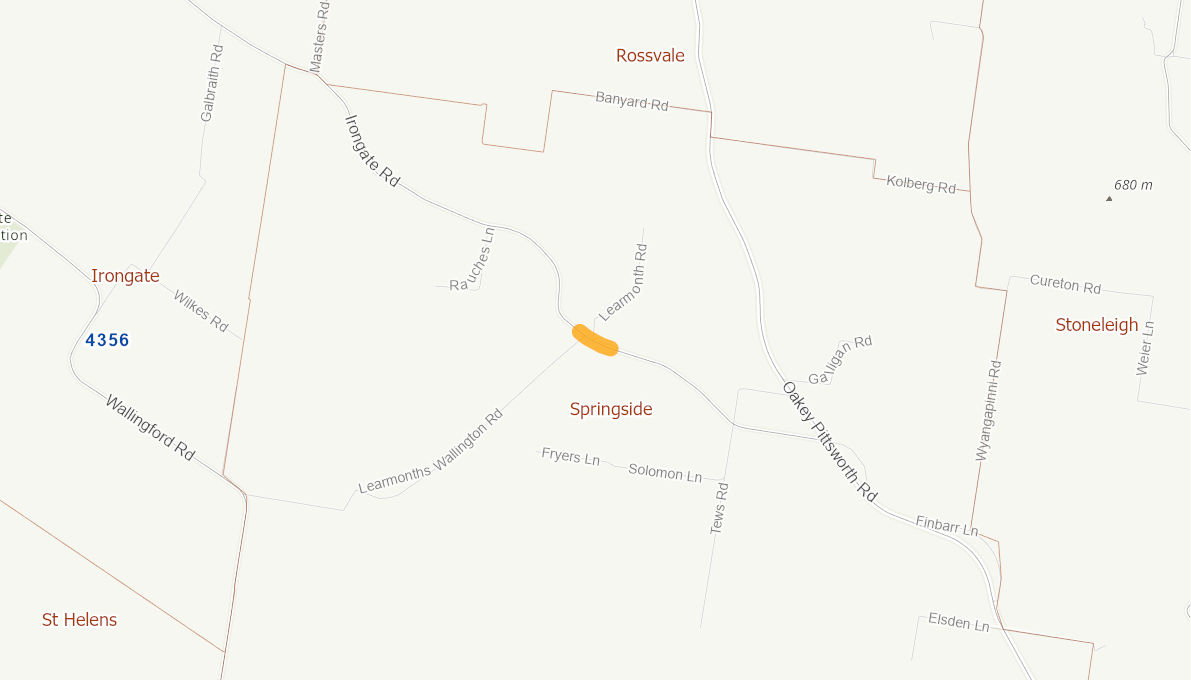 Irongate Rd, Springside (Rural) 09231617QLDRTR Infrastructure