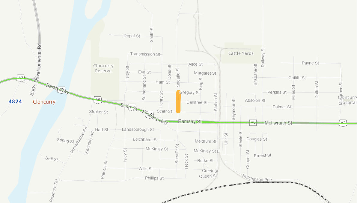 Sheaffe Street, Cloncurry 09286717QLDRTR Infrastructure