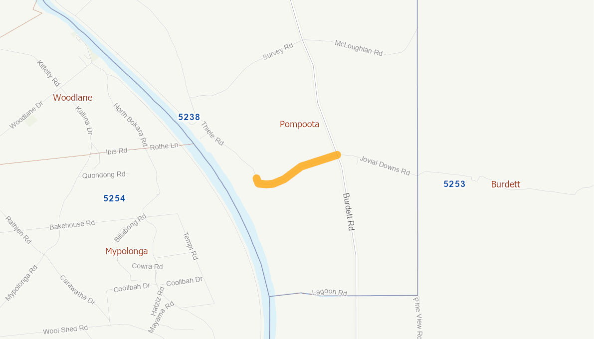 Thiele Road (Rural Road) 09464617SARTR Infrastructure Investment