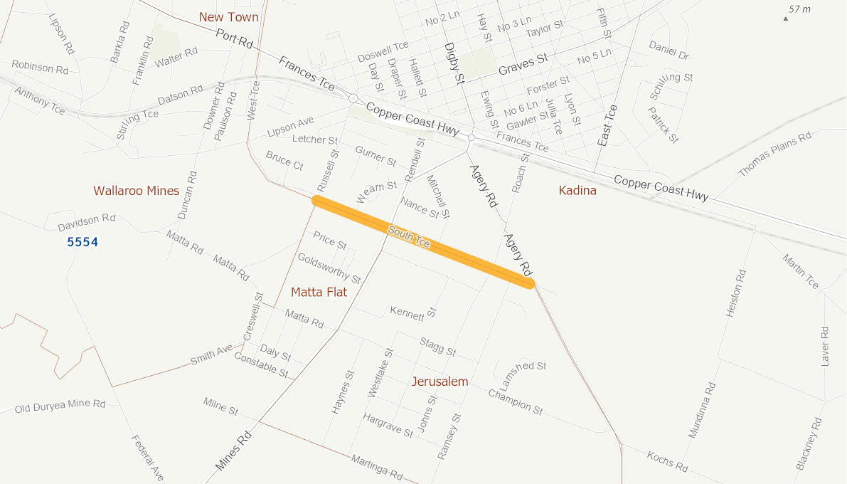 South Terrace, Kadina (South Australia). 09512017SARTR