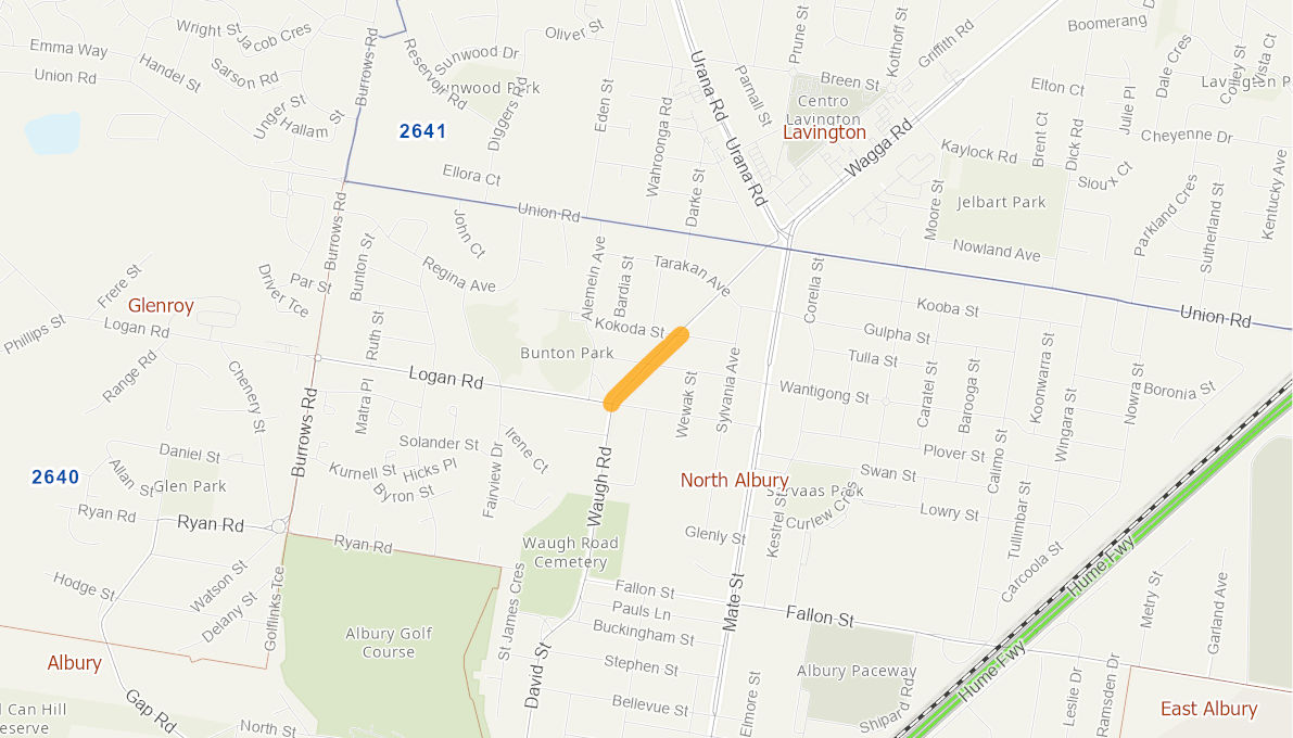 Waugh Road North Albury NSW 2640, 09554117NSWRTR Infrastructure