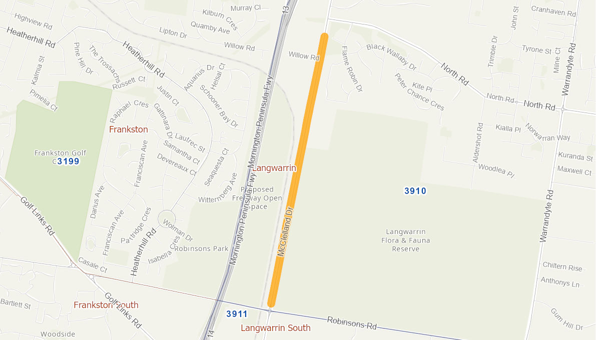 McClelland Drive, Langwarrin 09637217VICRTR Infrastructure