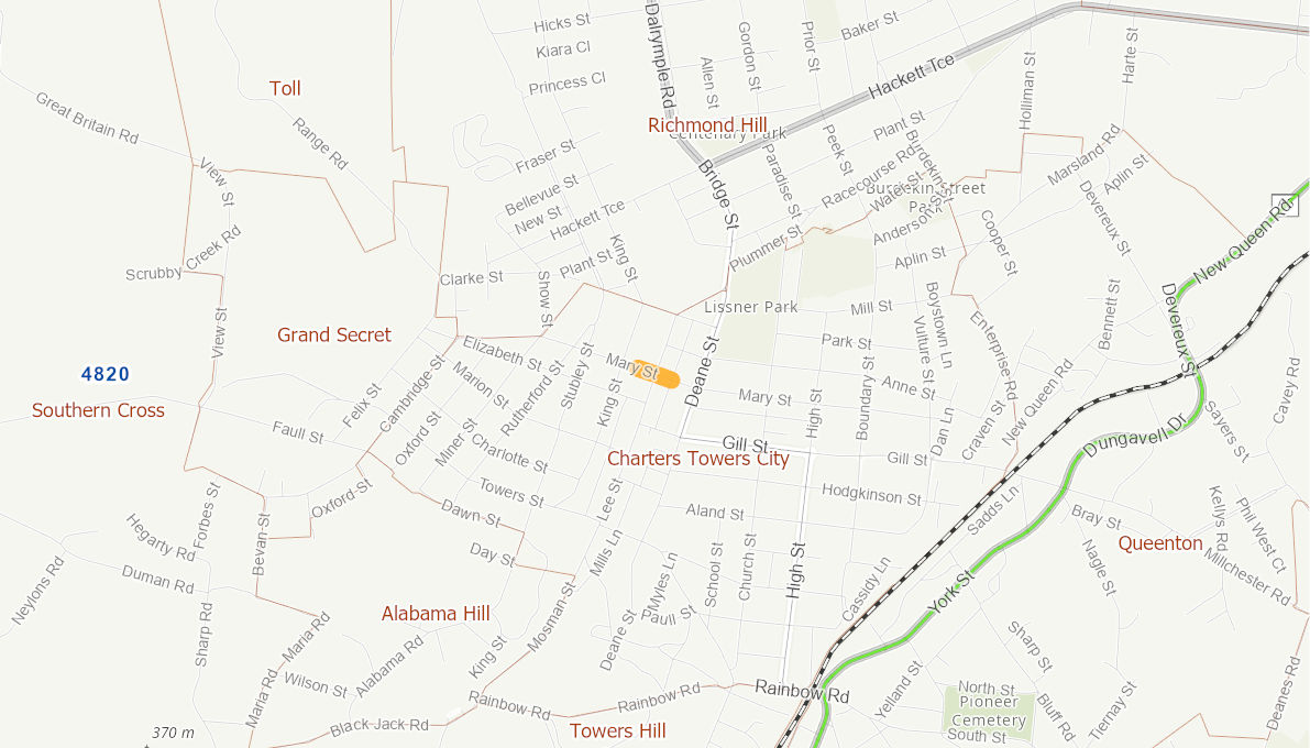 Mary Street, Charters Towers 09666017QLDRTR Infrastructure