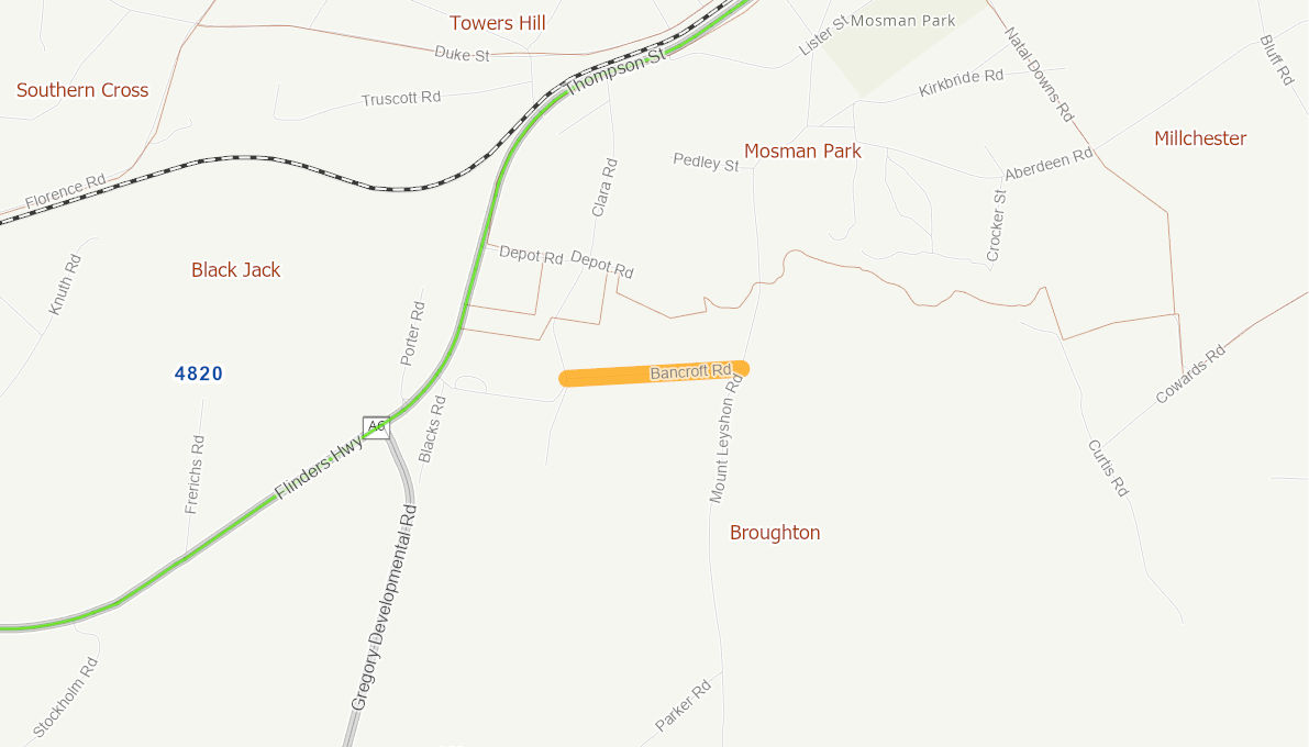 Bancroft Road, Charters Towers 09783018QLDRTR Infrastructure