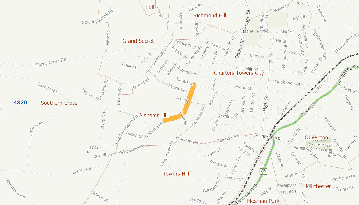 Stubley Street, Charters Towers 09783618QLDRTR Infrastructure