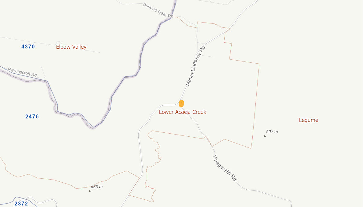 Vinegar Hill Road (Rural Road) 10024518NSWRTR Infrastructure