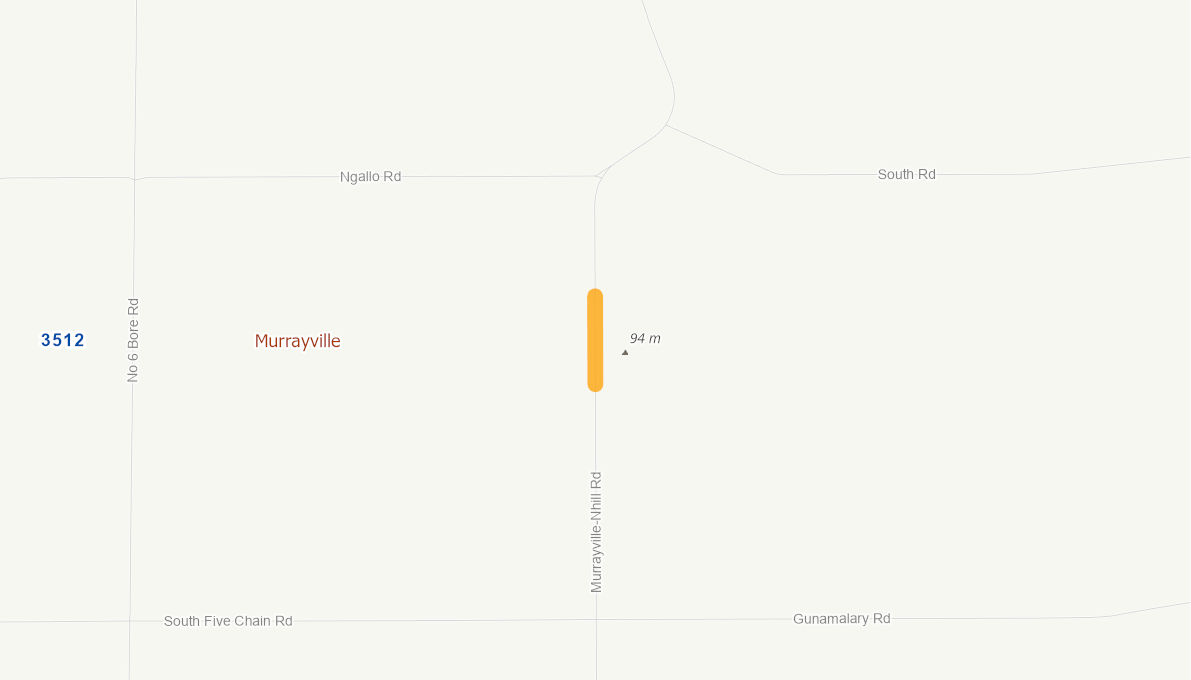 MurrayvilleNhill Road, Murrayville 10120619VICRTR Infrastructure Investment Program