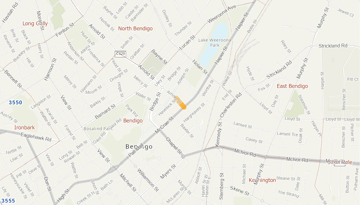 Arnold Street 10148419VICRTR Infrastructure Investment Program