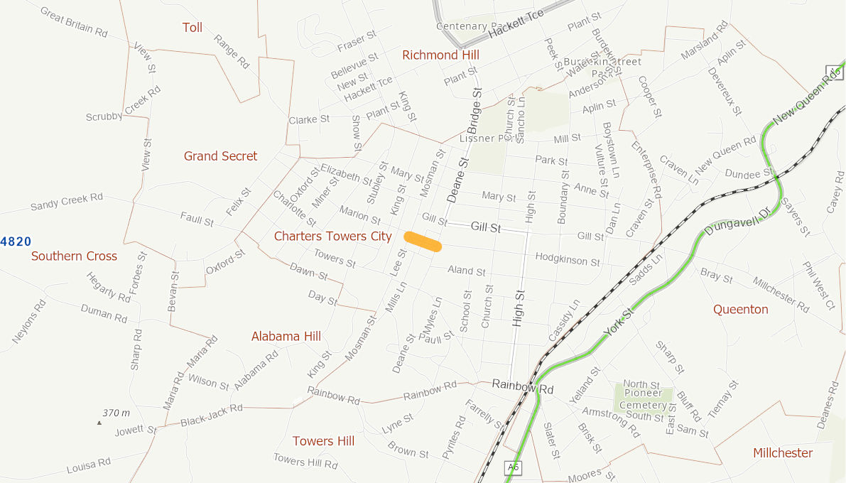 Jackson Street, Charters Towers 10392719QLDRTR Infrastructure