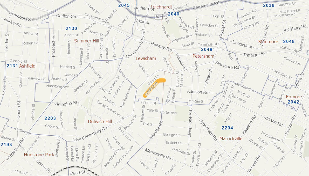 Gould Avenue, Lewisham 10470119NSWRTR Infrastructure Investment