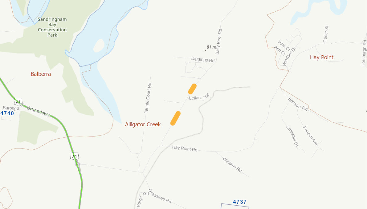 Bally Keel Road, Alligator Creek 10591119QLDRTR Infrastructure