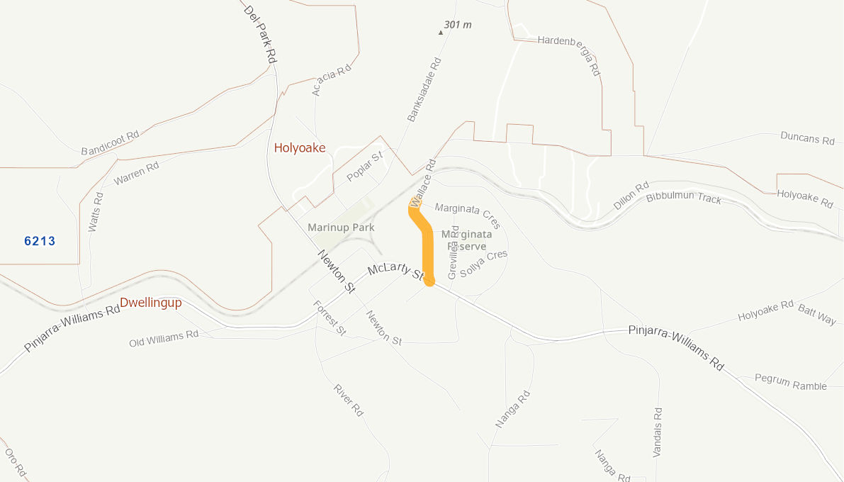 Wallace Road, Dwellingup 10673319WARTR Infrastructure Investment