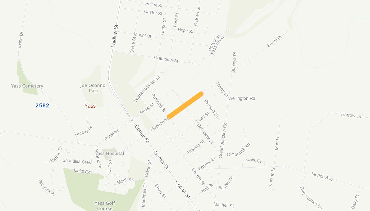 Meehan Street, Yass 10755020NSWRTR Infrastructure Investment Program