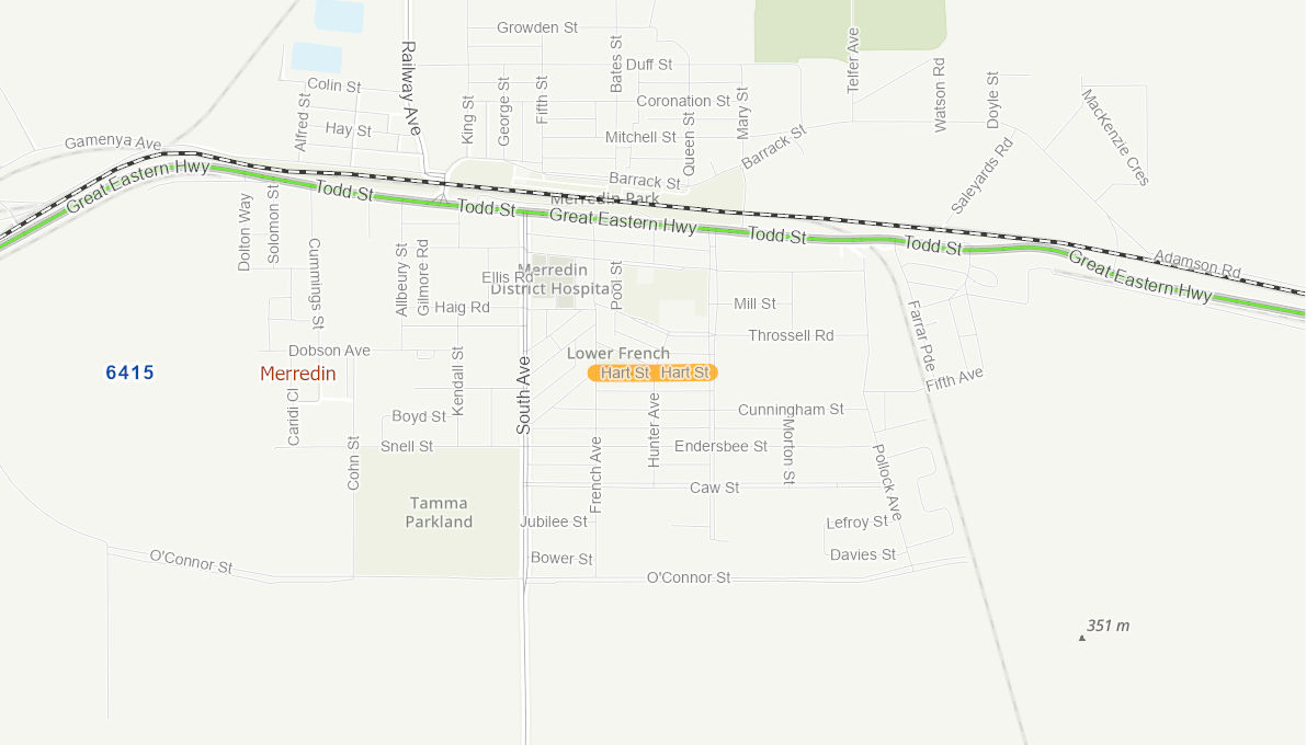 Hart Street, Merredin 10856420WARTR Infrastructure Investment Program