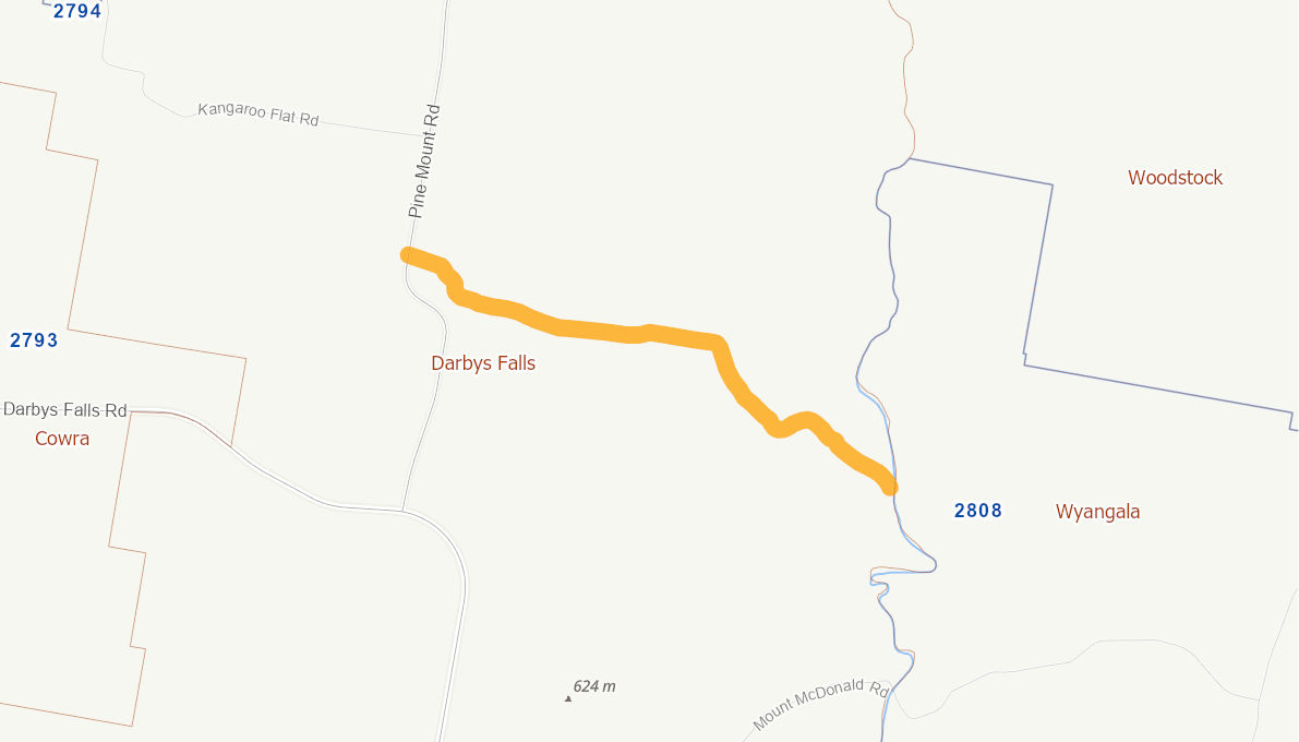 Kangaroo Flat Road (Rural Road) 10946520NSWRTR Infrastructure