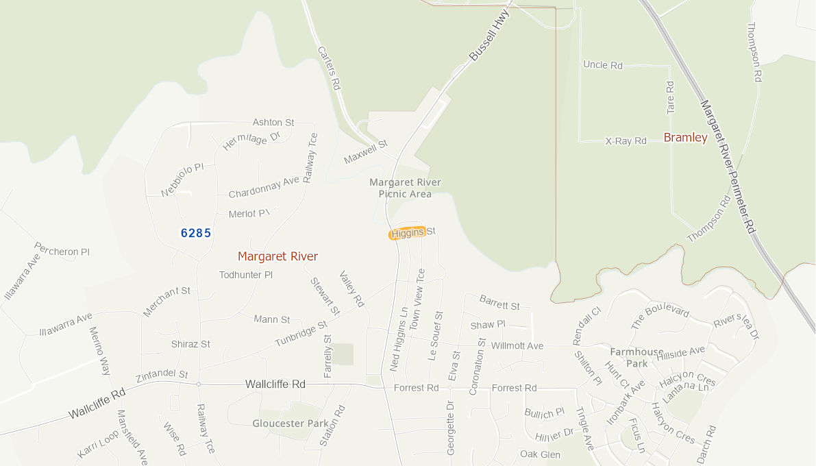 Higgins Street, Margaret River 11104620WARTR Infrastructure