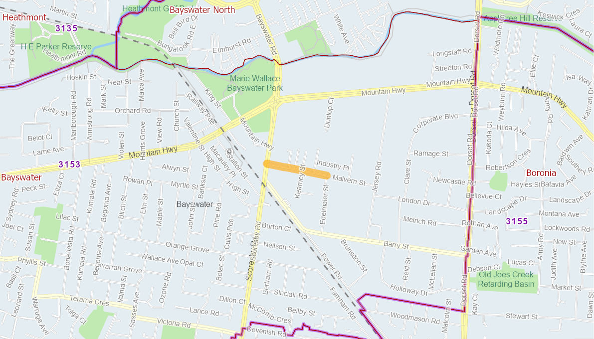 Malvern Street, Bayswater 11427421VICRTR Infrastructure