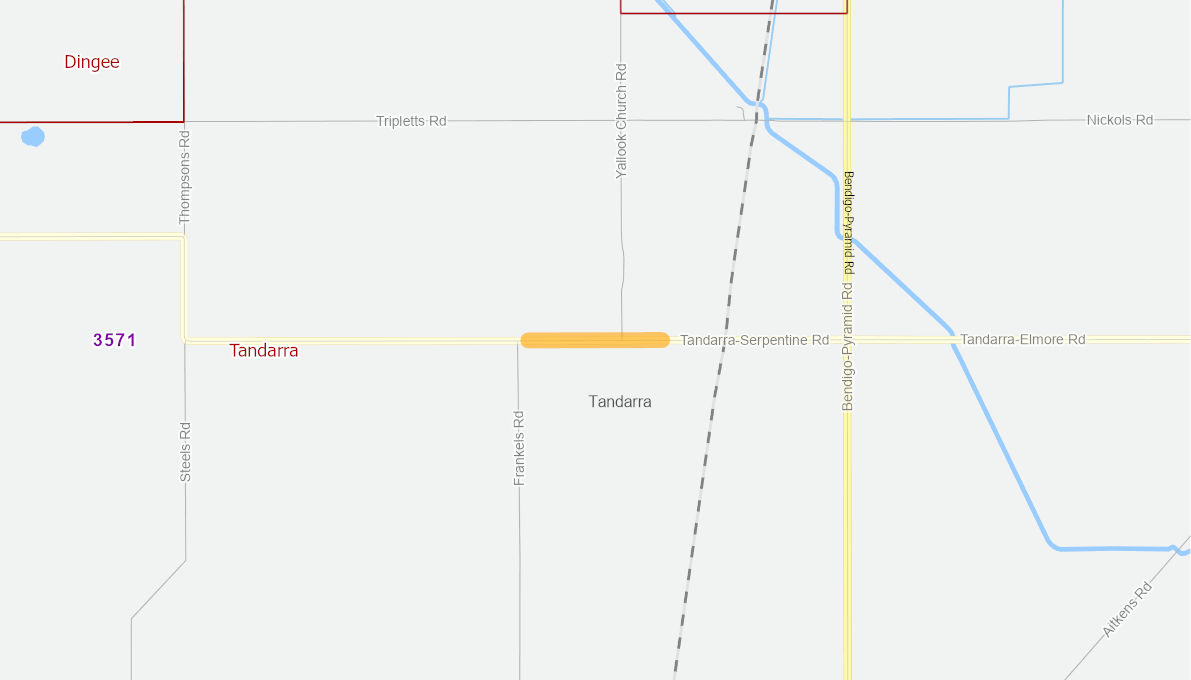 Tandarra Serpentine Rd (Rural Rd) 11463021VICRTR Infrastructure