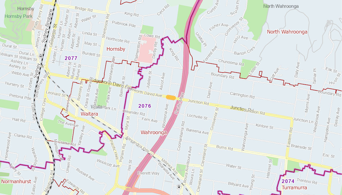 Edgeworth David Ave, Wahroonga 11726021NSWRTR Infrastructure