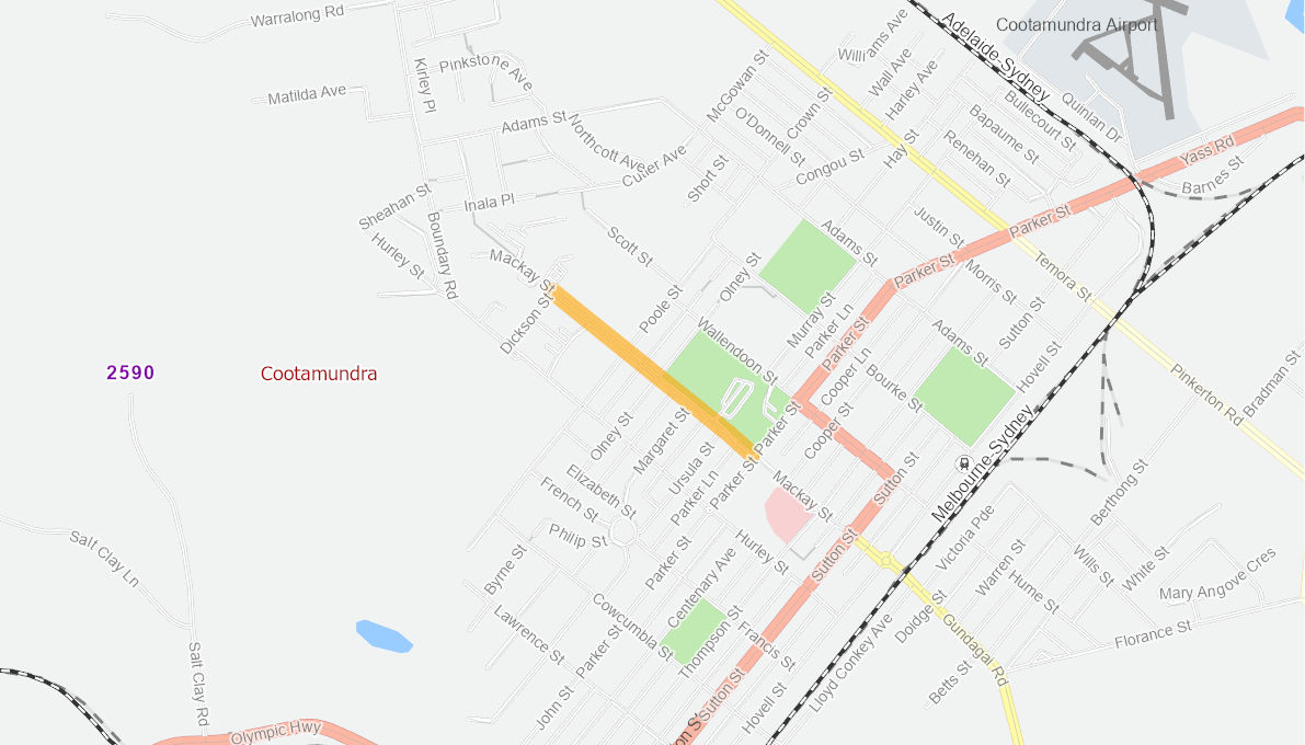 Mackay Street, Cootamundra 11754521NSWRTR Infrastructure