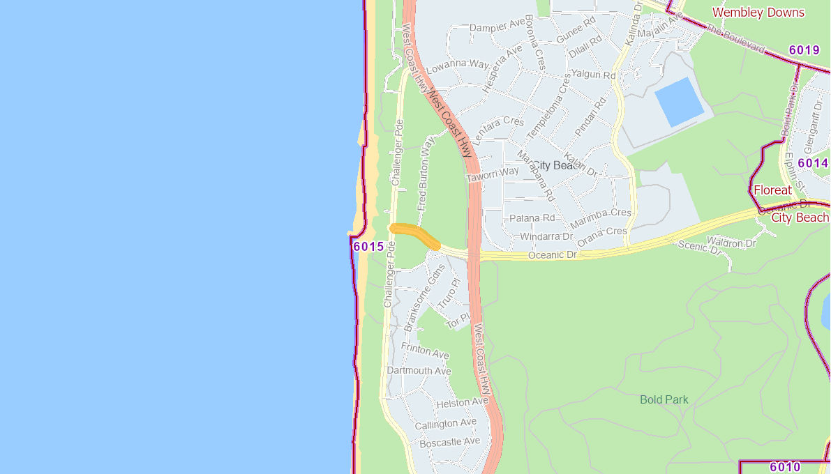 Oceanic Drive, City Beach 12044022WARTR Infrastructure Investment Program