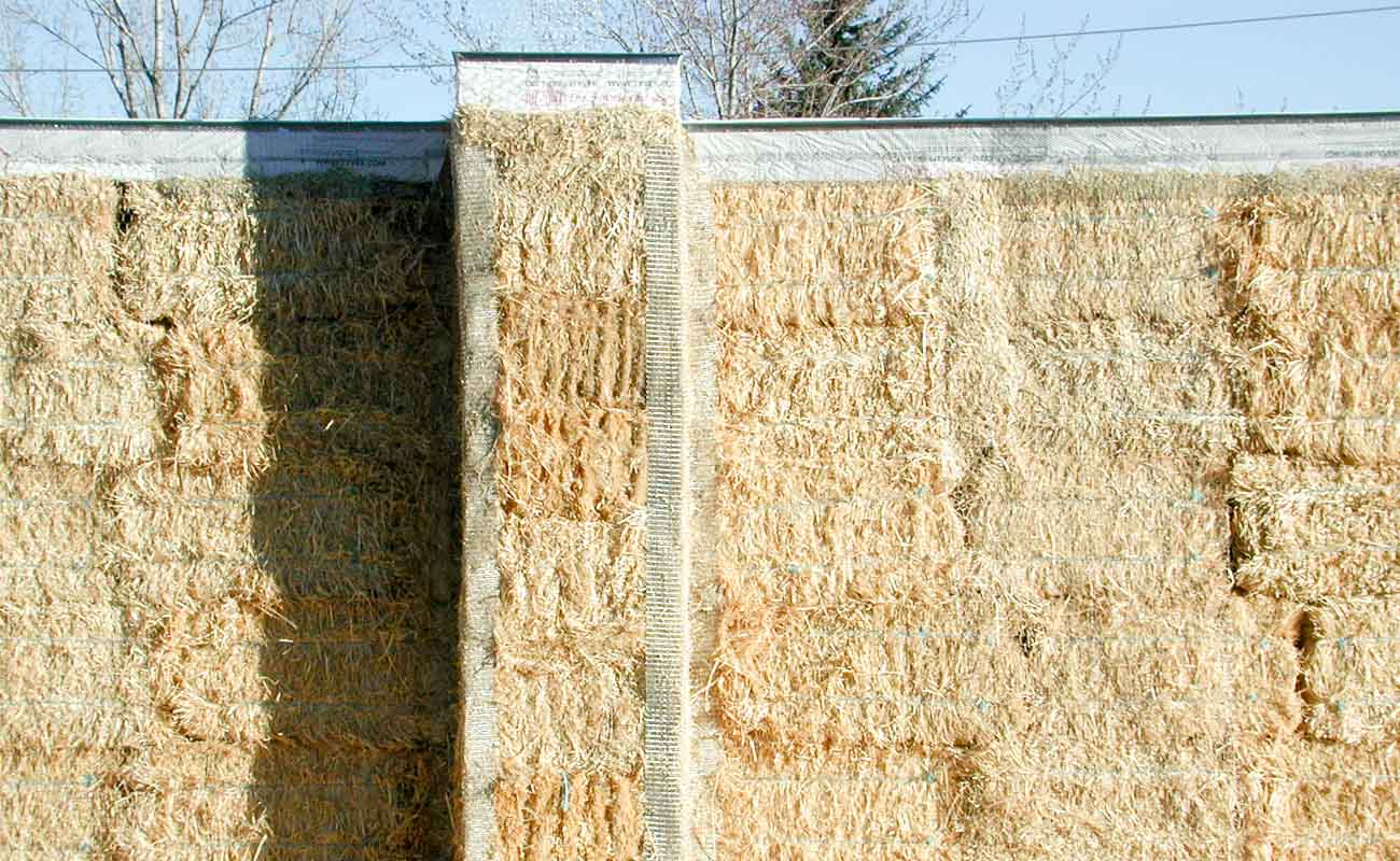 Spatial Relations Straw Bale Soundbarrier + Privacy Wall