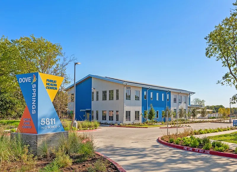 City of Austin Dove Springs Public Health Center SpawGlass