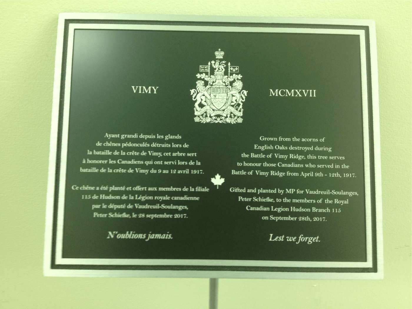 Memorial & Commemorative Plaques