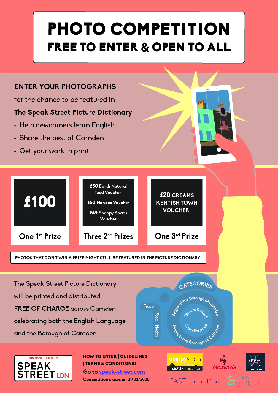 Photo Competition Speak Street