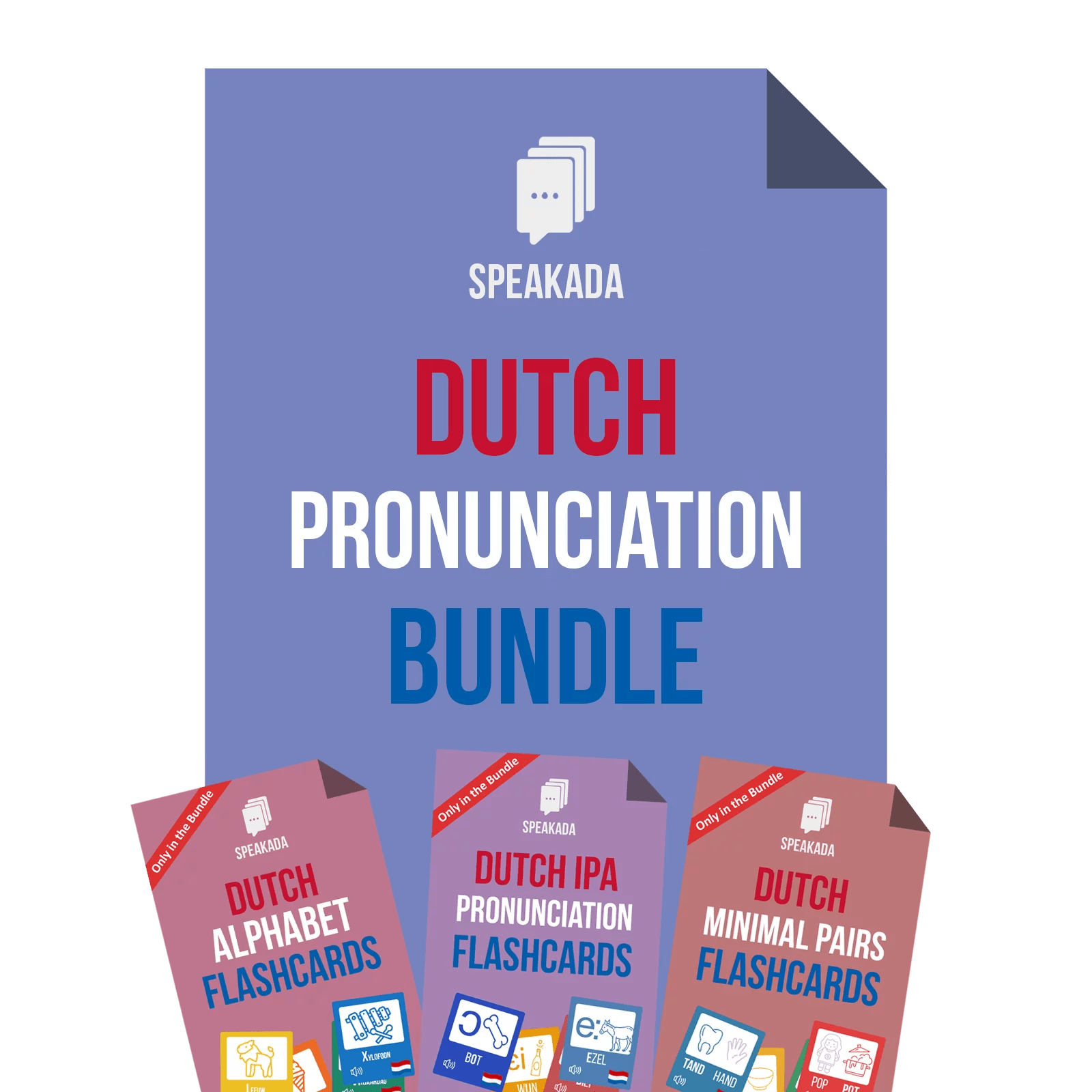 Dutch Pronunciation Bundle SPEAKADA