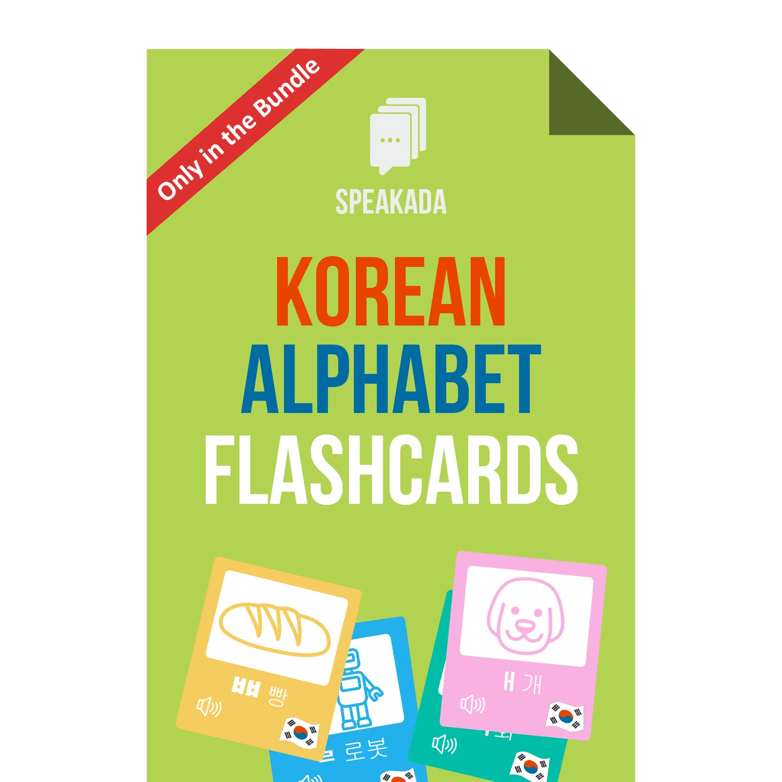 Anki Korean Flashcards Bundle to Learn Korean Now SPEAKADA