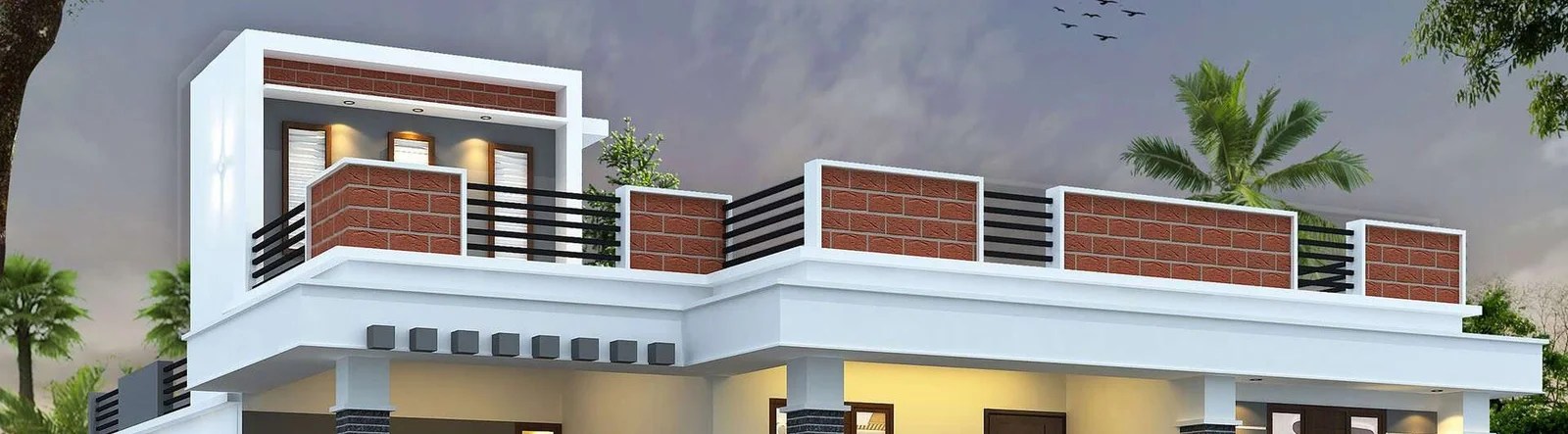 Modern Parapet Wall Designs, Construction, Types & Uses Speak Arch