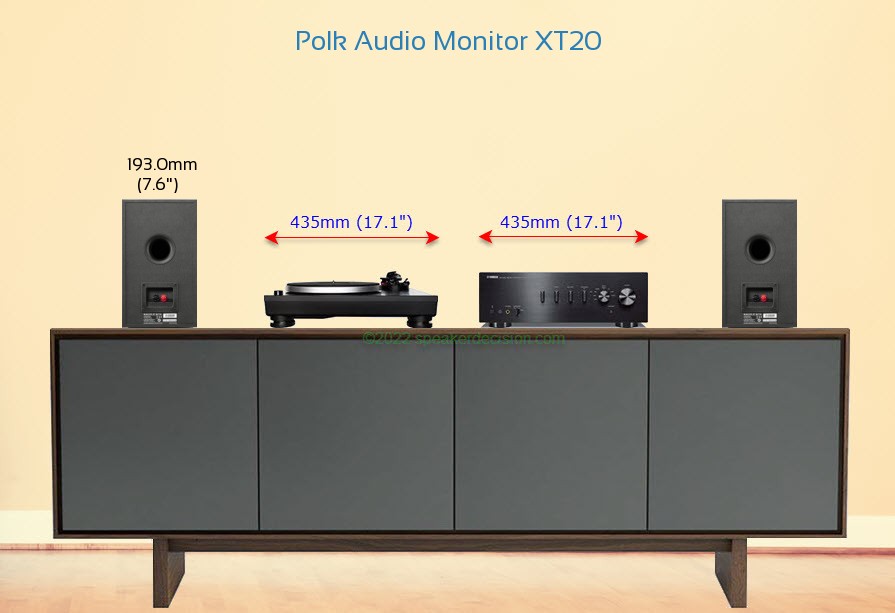 Polk Audio Monitor XT20 Bookshelf Speaker Review and Specs