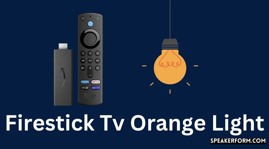 Fixing Firestick Orange Light Issue (2024)