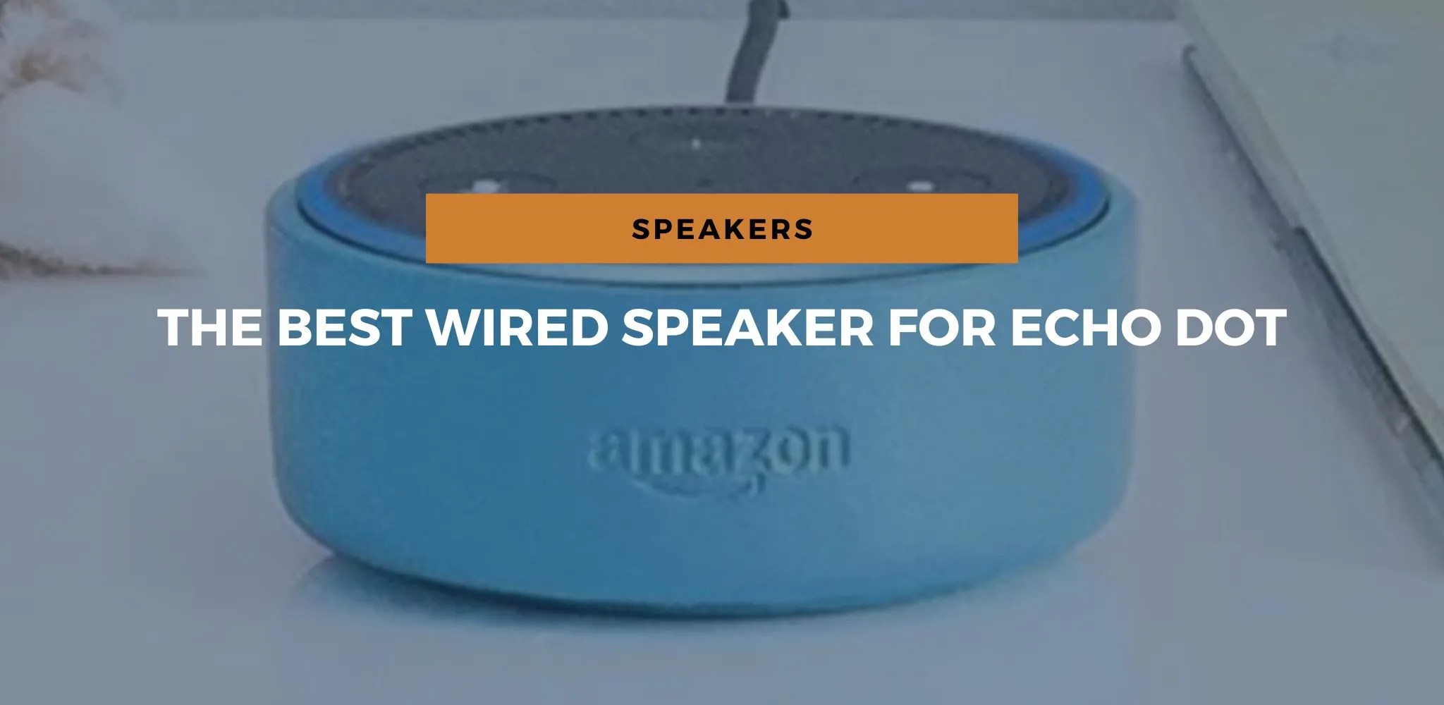 The Best Wired Speaker For Echo Dot