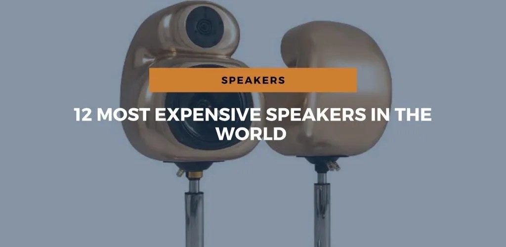 12 Most Expensive Speakers In The World (2024)