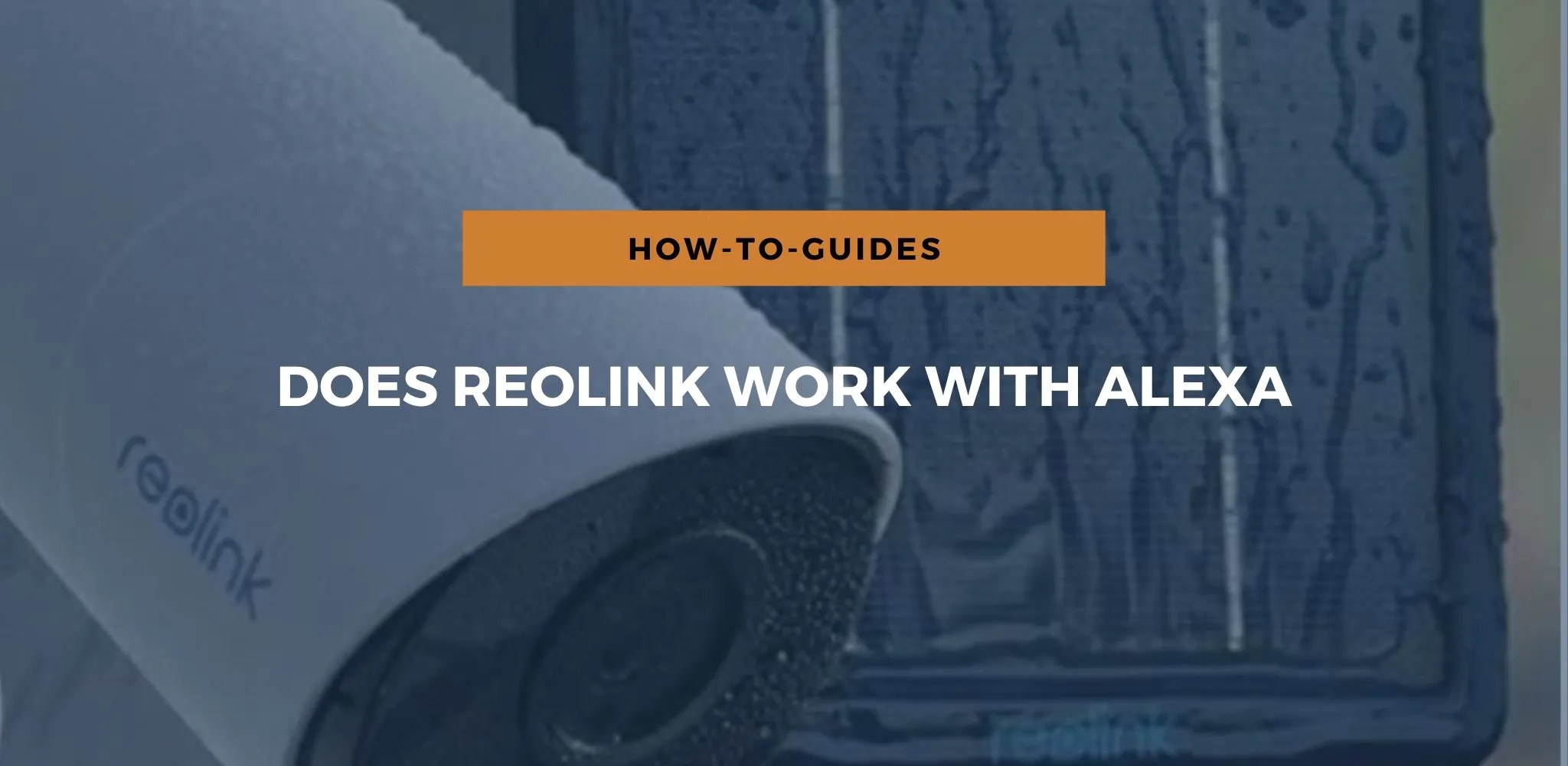 Does Reolink Work With Alexa?