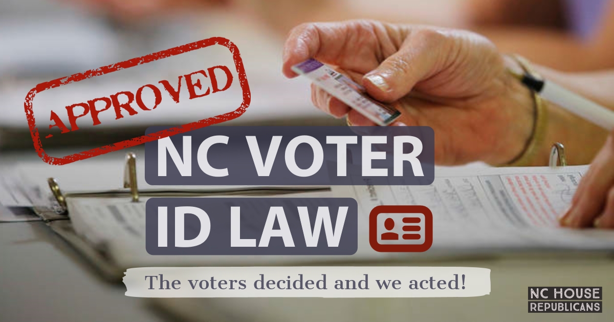 N.C. House Overrides Voter ID Veto Speaker Tim Moore