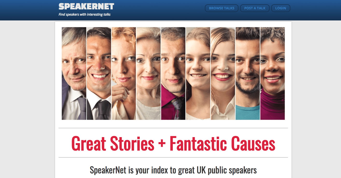 mapping interesting speakers