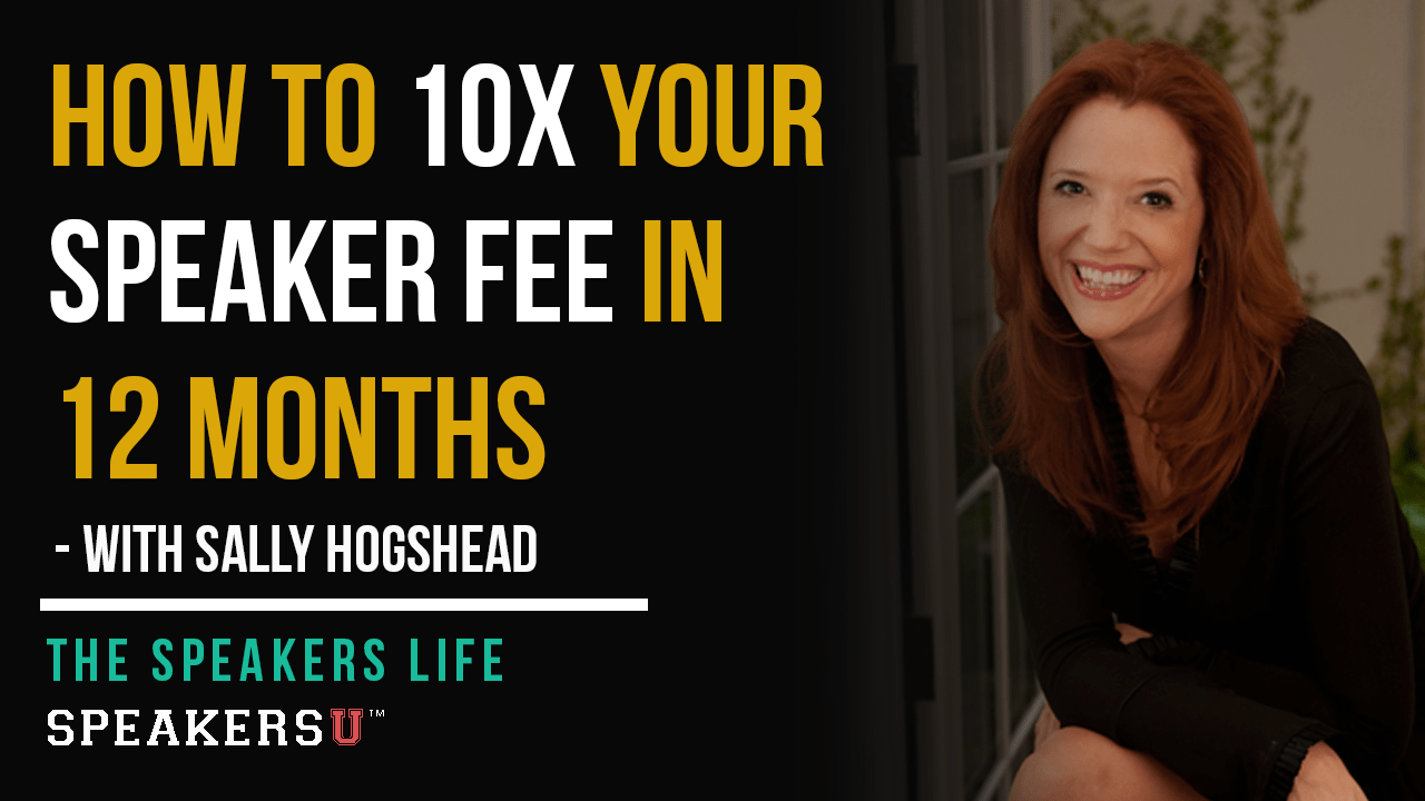 Maximizing Speaker Fee How to 10x your speaker fee in 12 months