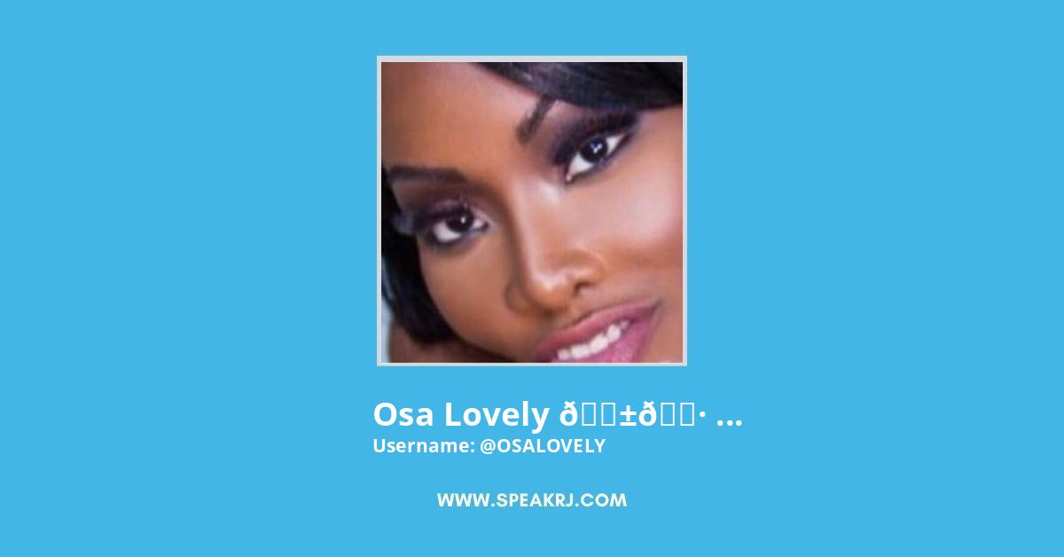 Osa Lovely 🇱🇷 🇧🇧 Twitter Followers Statistics / Analytics - SPEAKRJ Stats