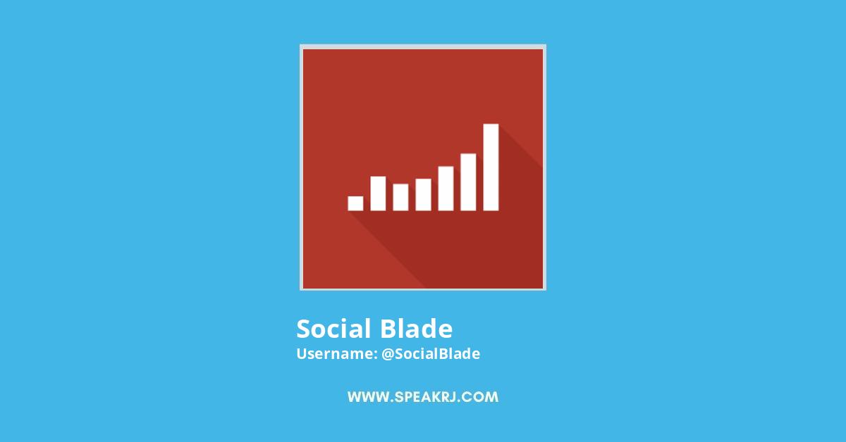 Social Blade Twitter Followers Statistics / Analytics SPEAKRJ Stats