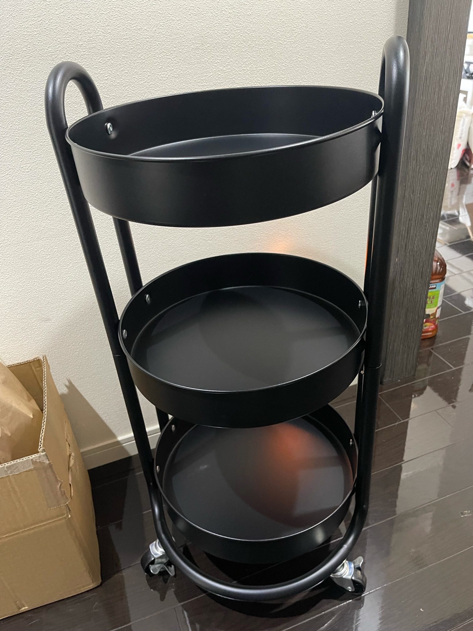 Round Metal Utility Cart 転送サービス到着ブログ
