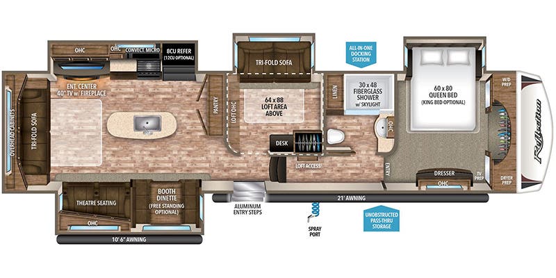 Reflection Rv Floor Plans The Floors