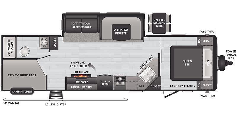 hero hideout schedule 2023-2023 2023 Keystone Hideout 29DFS specs and literature guide
