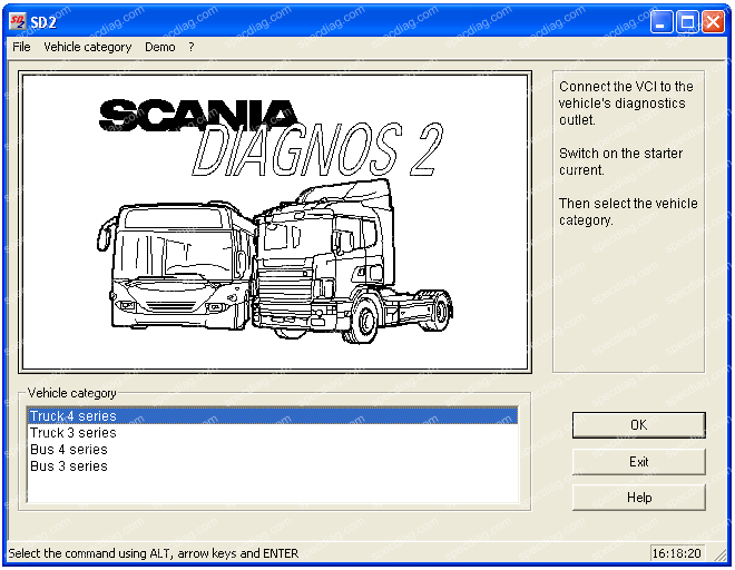 Scania VCI1 Truck Diagnostic Solutions