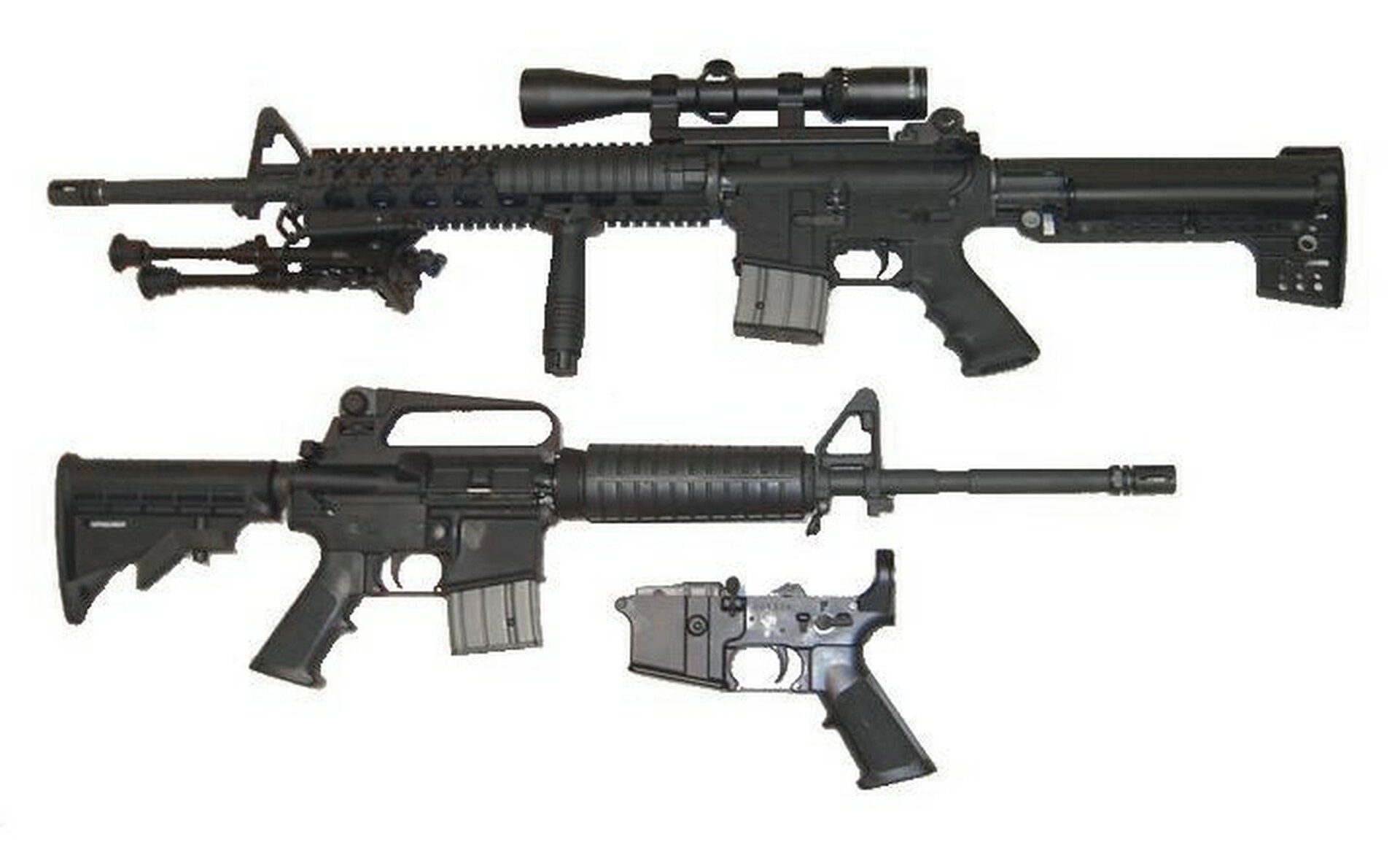 AR15, M4, M16 Decoding the Differences